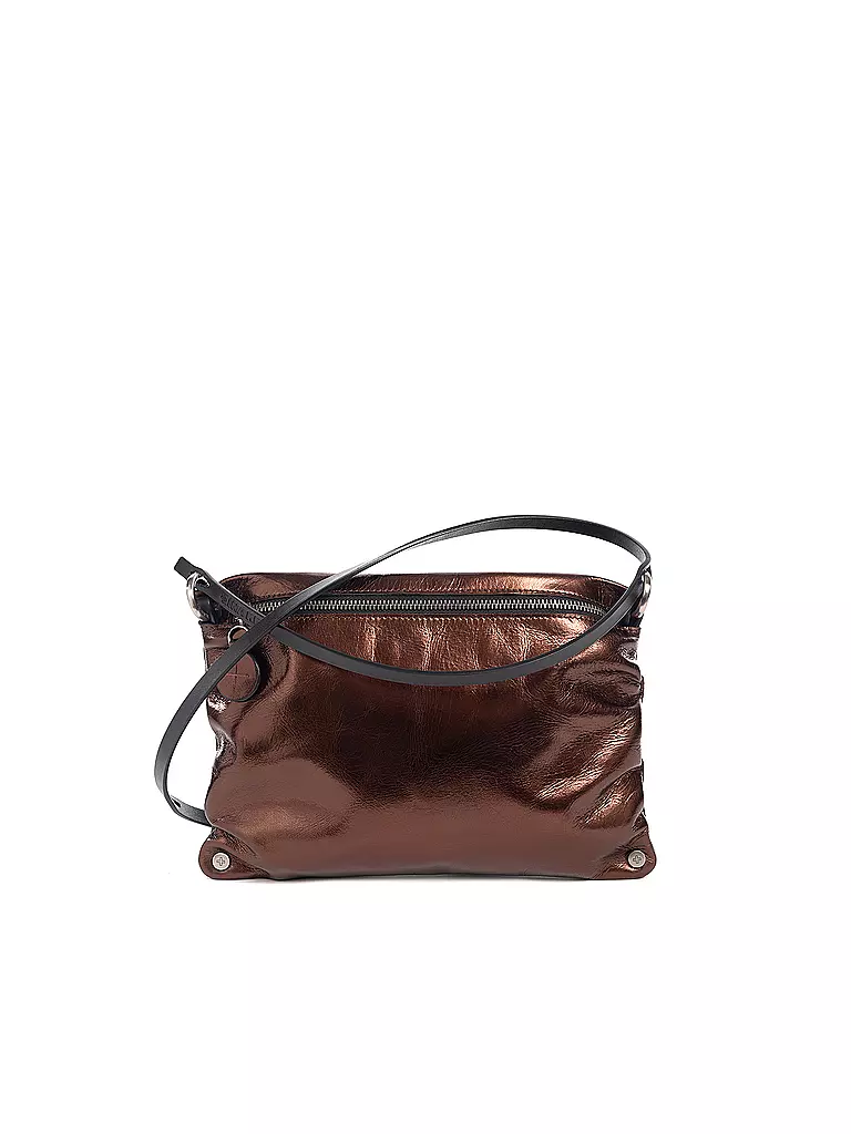 INA KENT | Ledertasche - Umhängetasche MOONLIT Ed. 1 | Braun