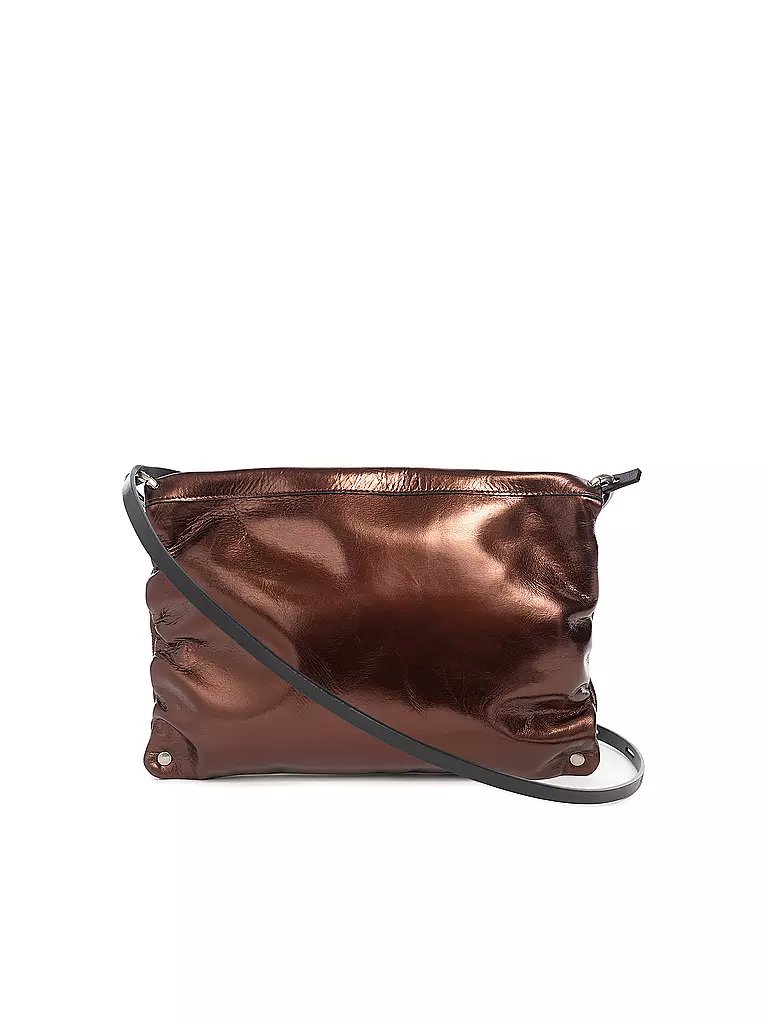 INA KENT | Ledertasche - Umhängetasche MOONLIT Ed. 1 | Braun