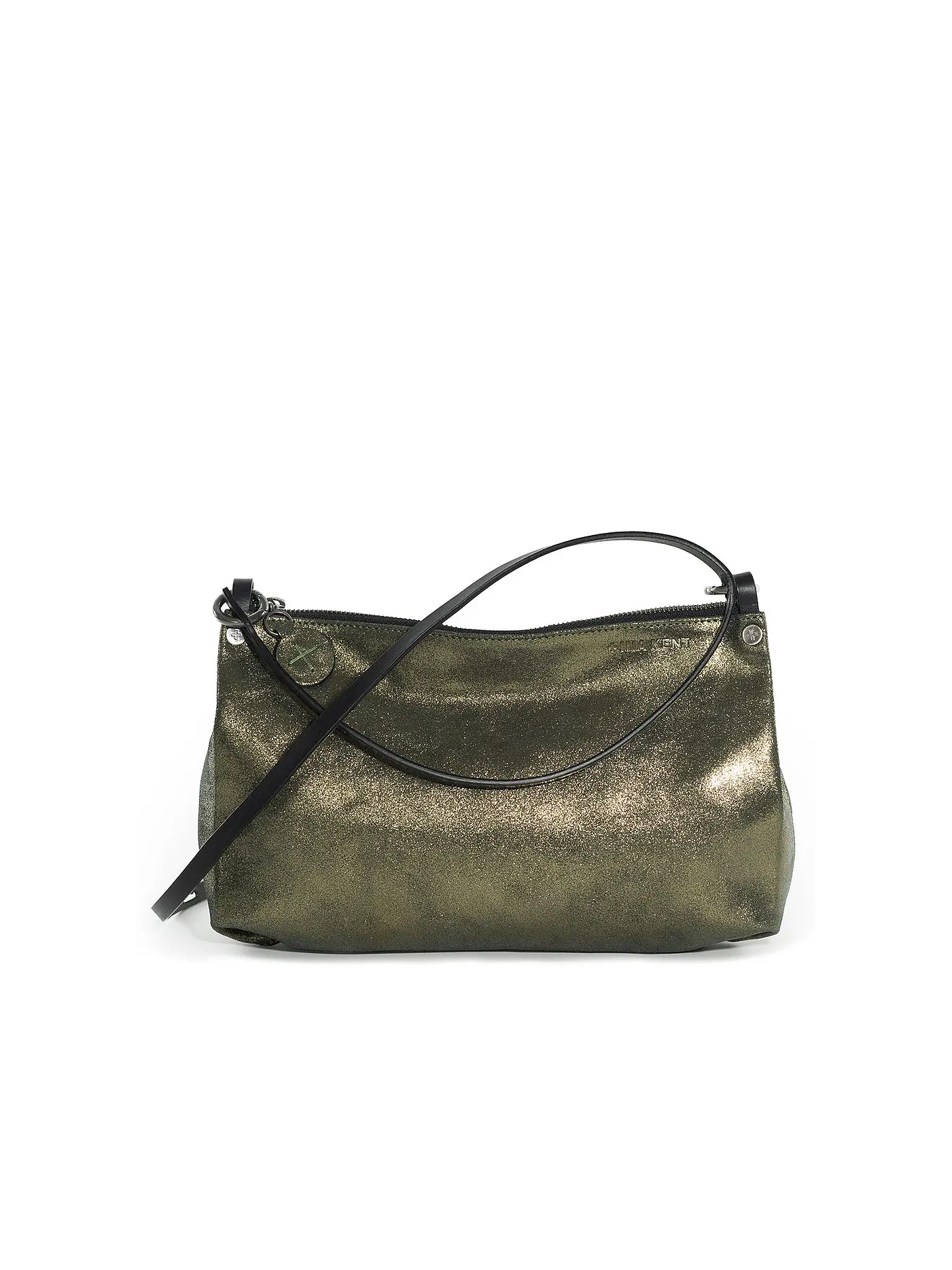 INA KENT | Ledertasche  - Mini Bag ORNAMENT ed. 2 | olive