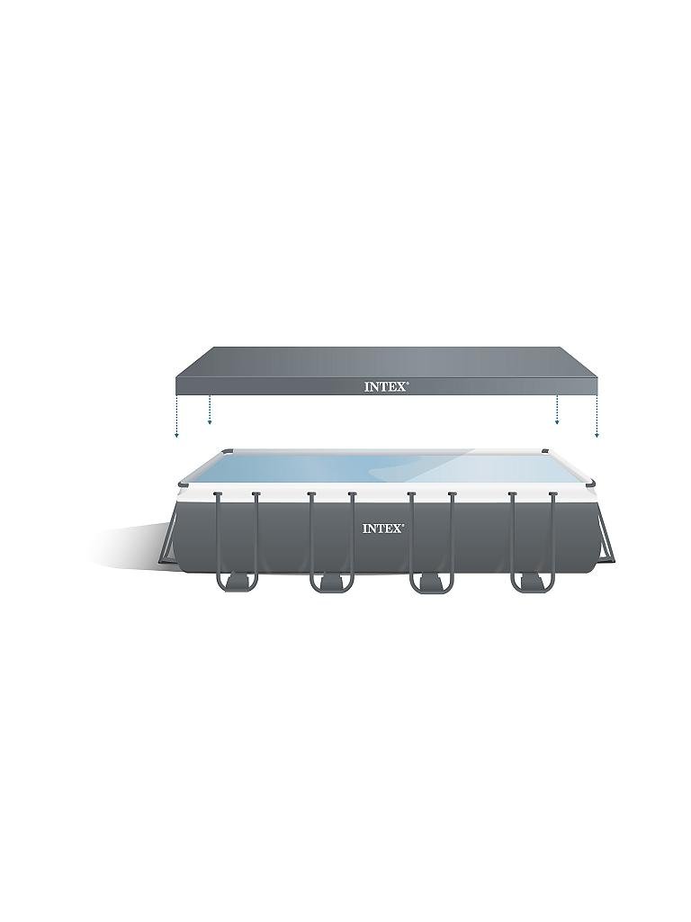 INTEX | INTEX Ultra XTR Frame Pool 549x274x132 cm mit Sandfilter 26356 | keine Farbe