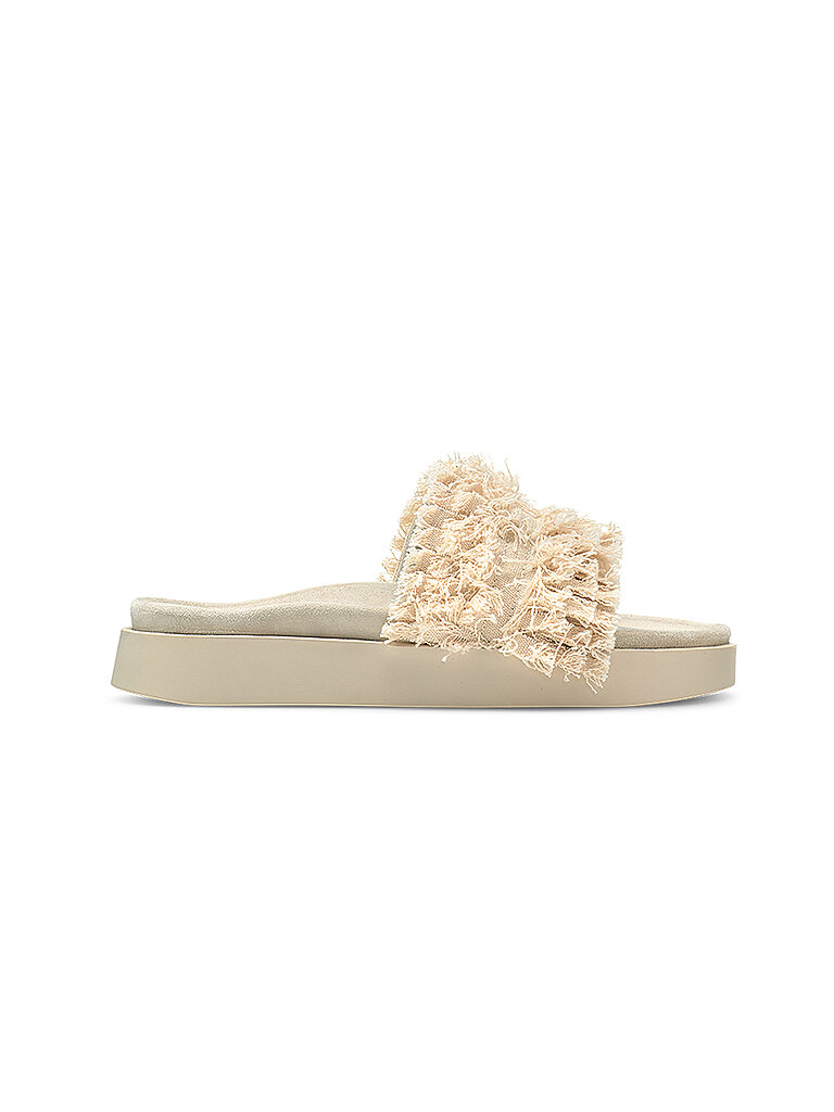 INUIKII Pantoletten FRAYED BAND creme | 39