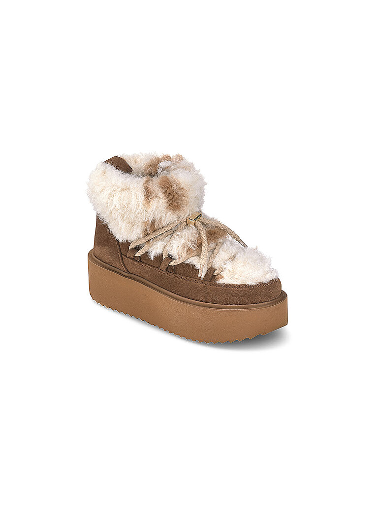 Snowboots TEDDY PLATFORM hellbraun 40 damen