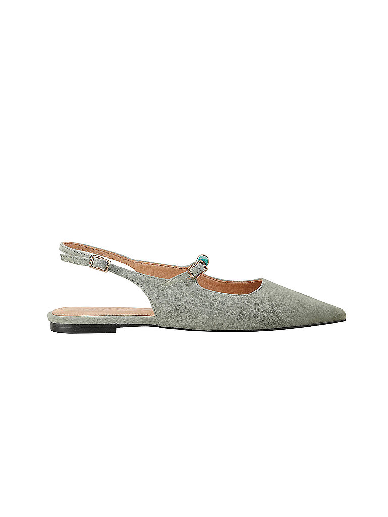 Ballerinas hellgrün 37 damen