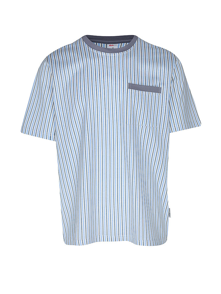 ISA Pyjama  blau | S