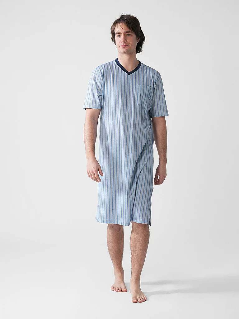 ISA Chemise de nuit bleu | S