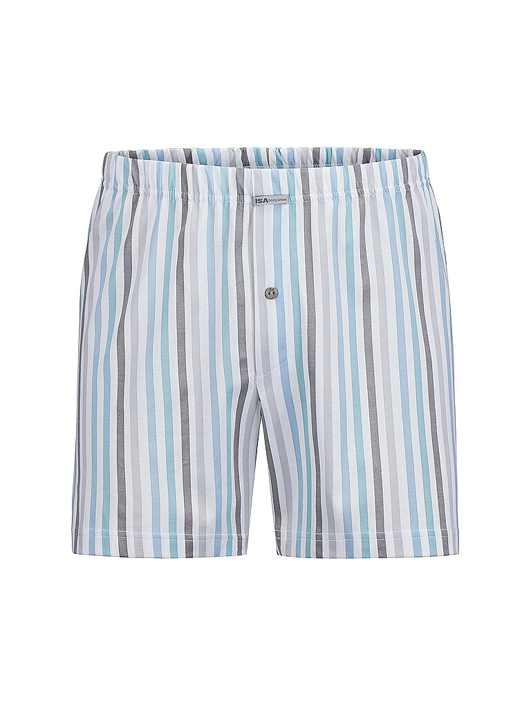 Boxershorts grau weiss weiss M herren