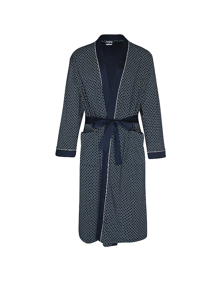 ISA Morgenmantel blau | S