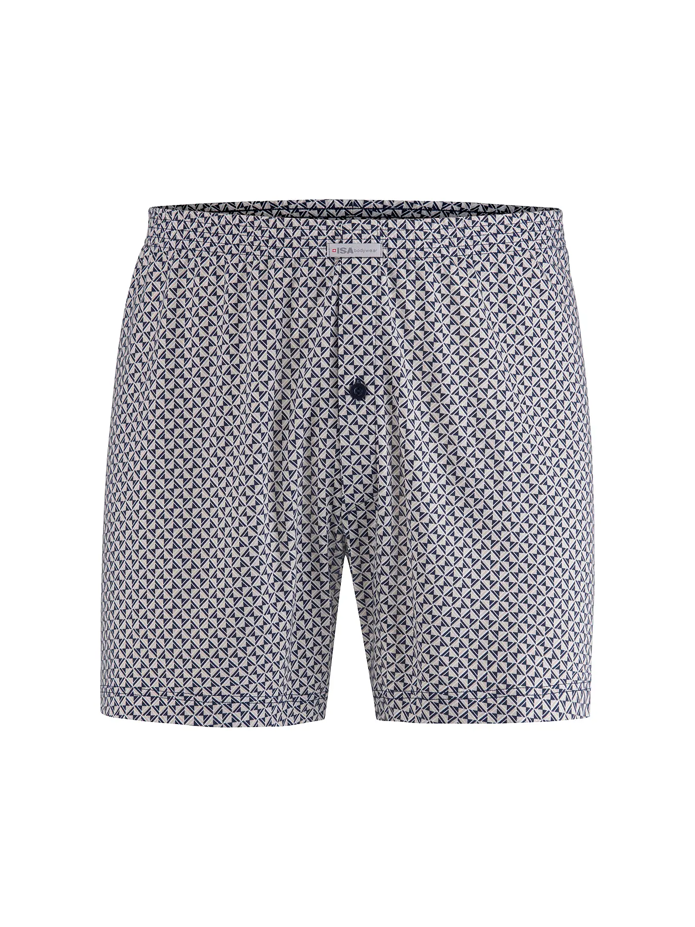 ISA | Boxershorts blau gem.  | blau