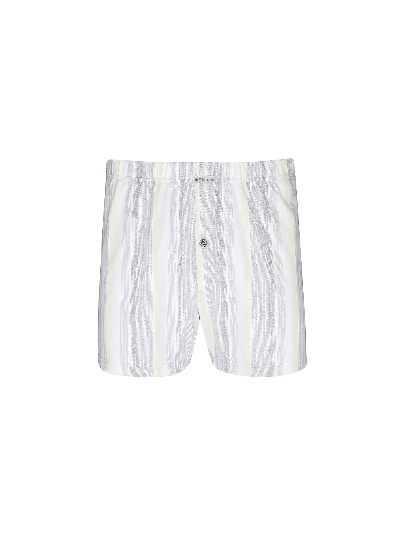 ISA | Boxershorts gelb | hellgrau