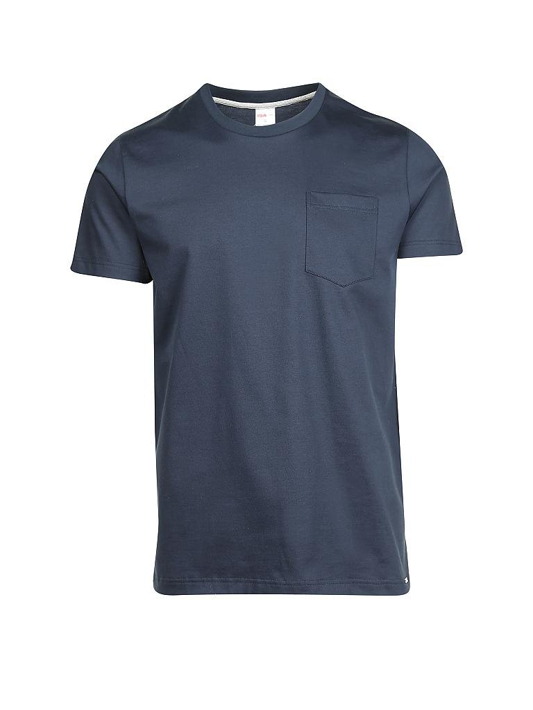 ISA | Pyjama-Shirt "Nos" | blau