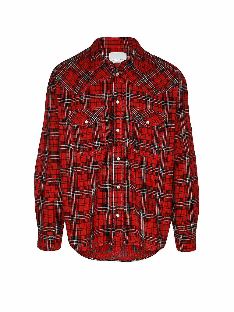 ISABEL MARANT Hemd rot L herren