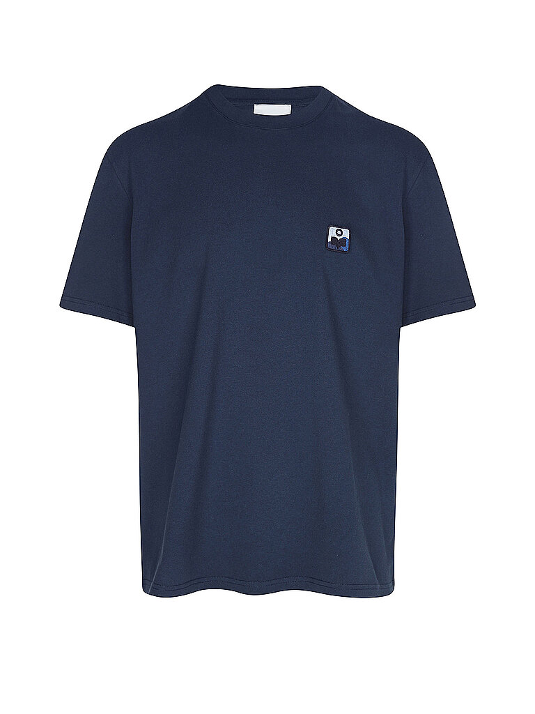 T-Shirt blau S herren