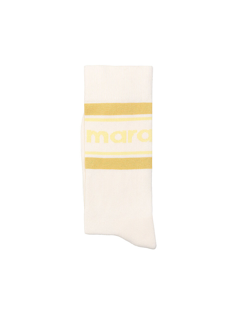 ISABEL MARANT Socken DONA ecru / yellow gelb