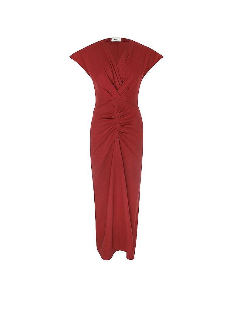 ISABEL MARANT Midikleid NADRA dunkelrot | 38