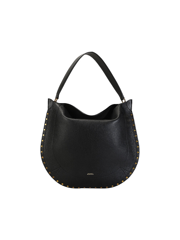 ISABEL MARANT Ledertasche - Hobo OSKAN  schwarz