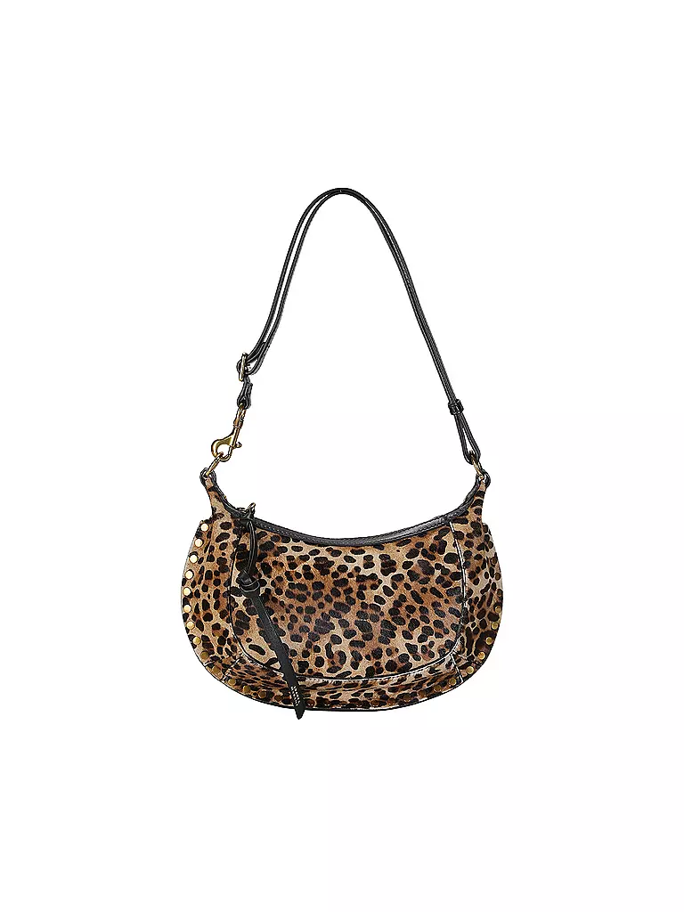 ISABEL MARANT | Ledertasche - Schultertasche OSKAN MOON | braun