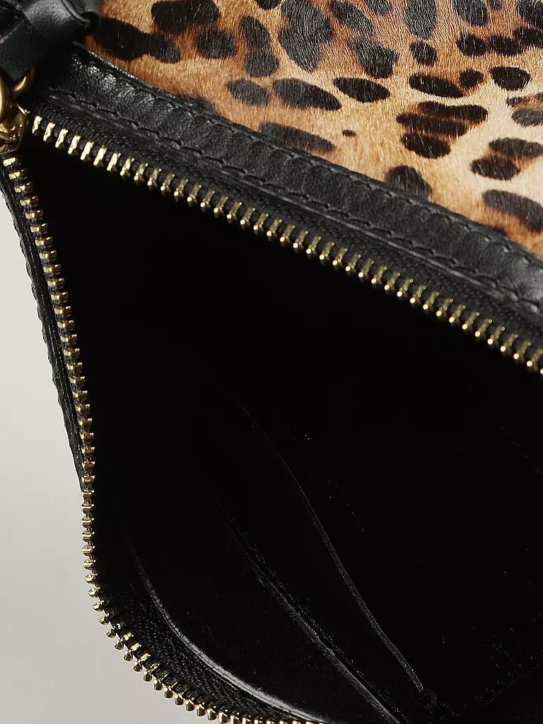 ISABEL MARANT | Ledertasche - Schultertasche OSKAN MOON | braun
