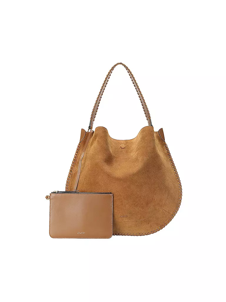 ISABEL MARANT | Ledertasche - Shopper  | hellbraun
