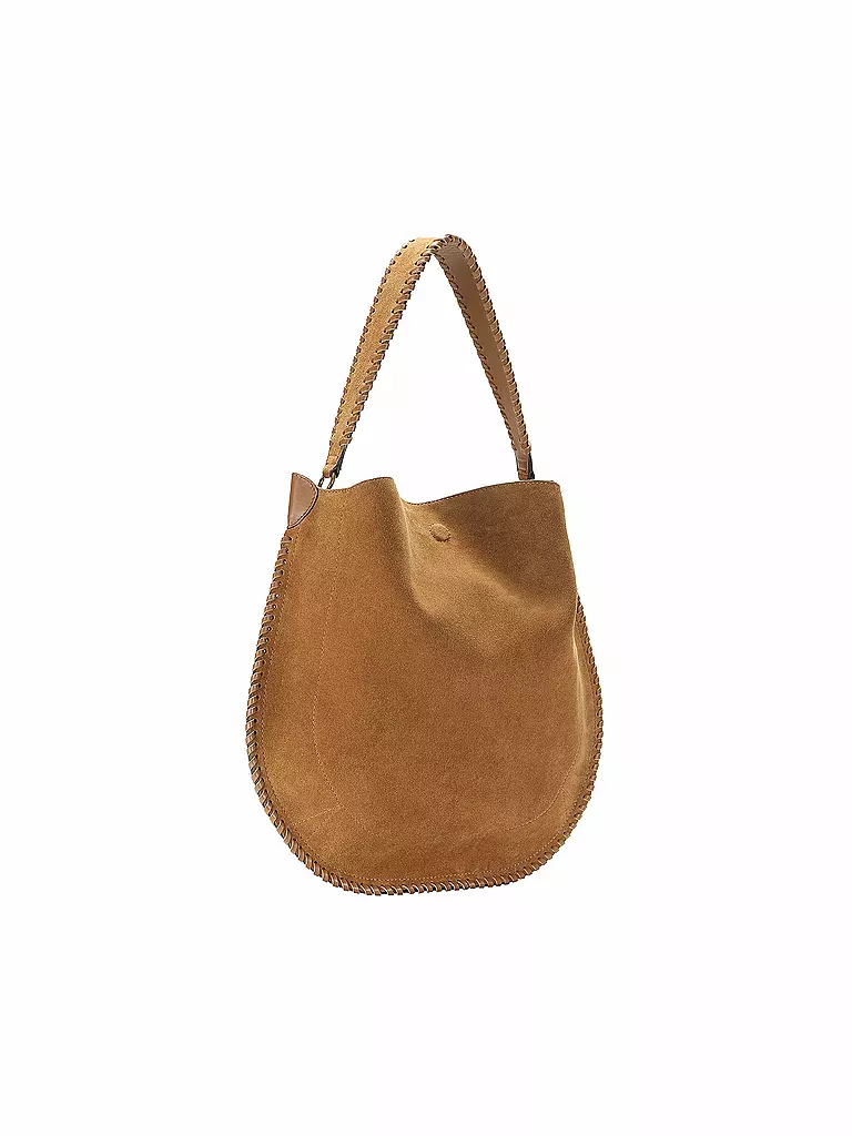 ISABEL MARANT | Ledertasche - Shopper | hellbraun