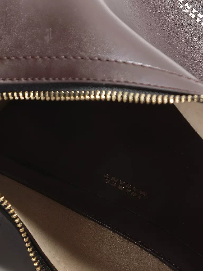 ISABEL MARANT | Ledertasche - Umhängetasche OSKAN | braun
