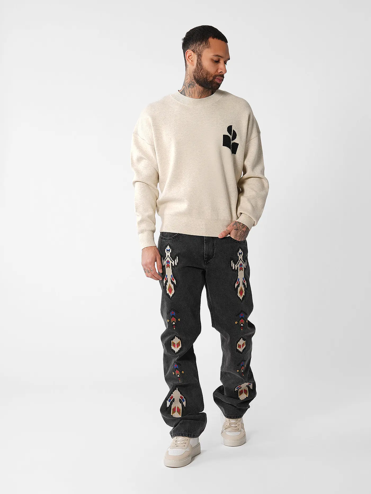 ISABEL MARANT | Pullover ICONIC | hellgrau