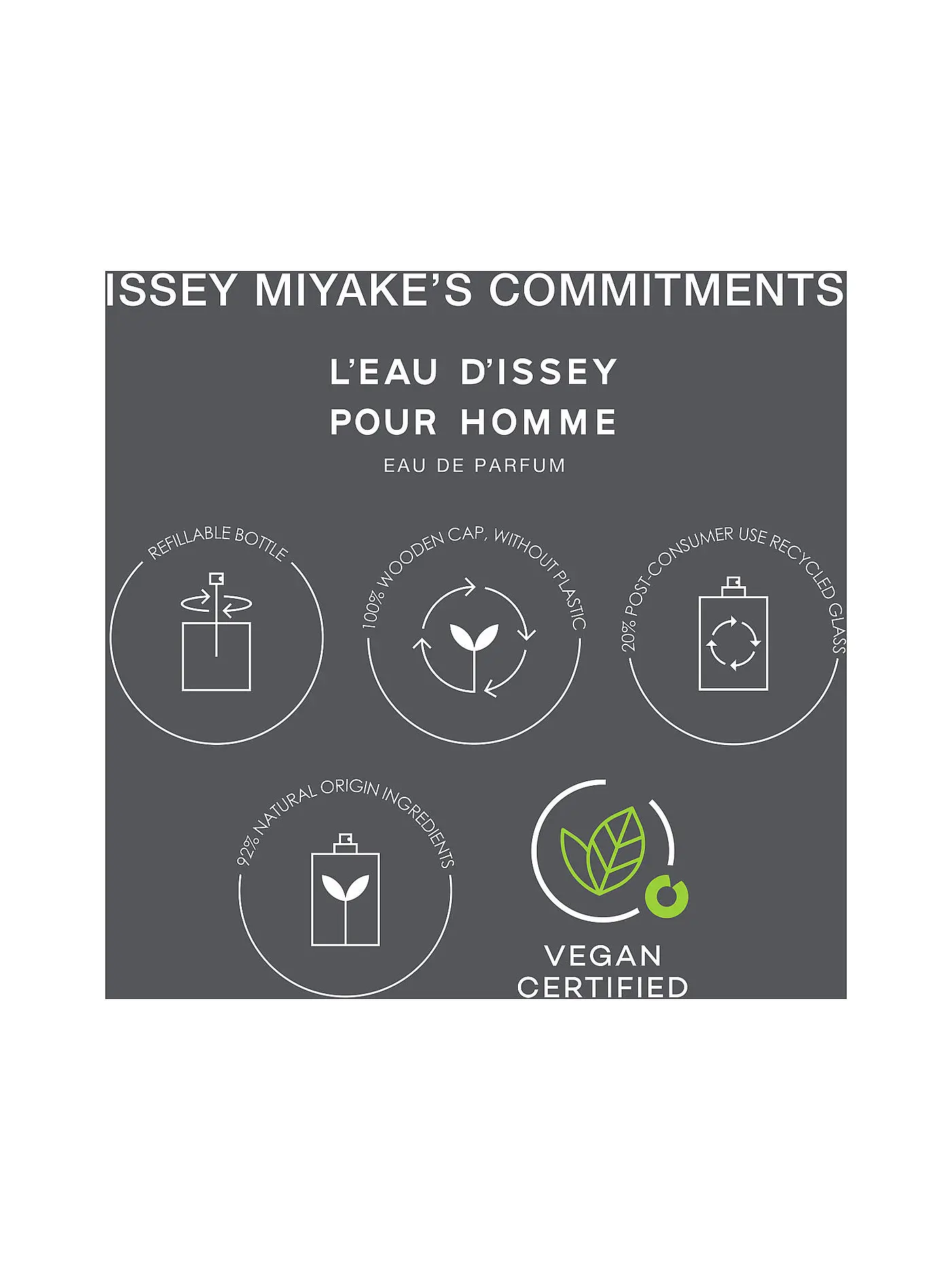 ISSEY MIYAKE | L'Eau d'Issey Pour Homme Eau de Parfum 125ml | keine Farbe