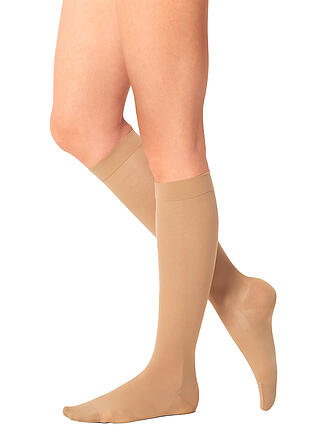 ITEM M6 | Kniestrümpfe ALLDAY 25 SOFT light beige