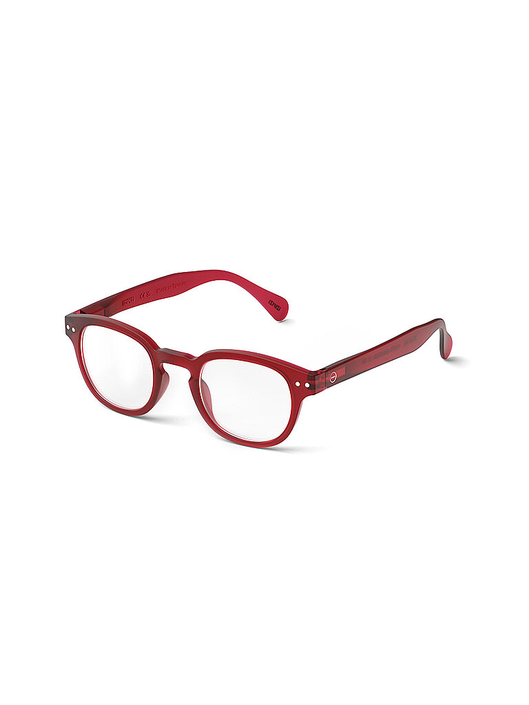 IZIPIZI Lesebrille READING #C dunkelrot | +2,5