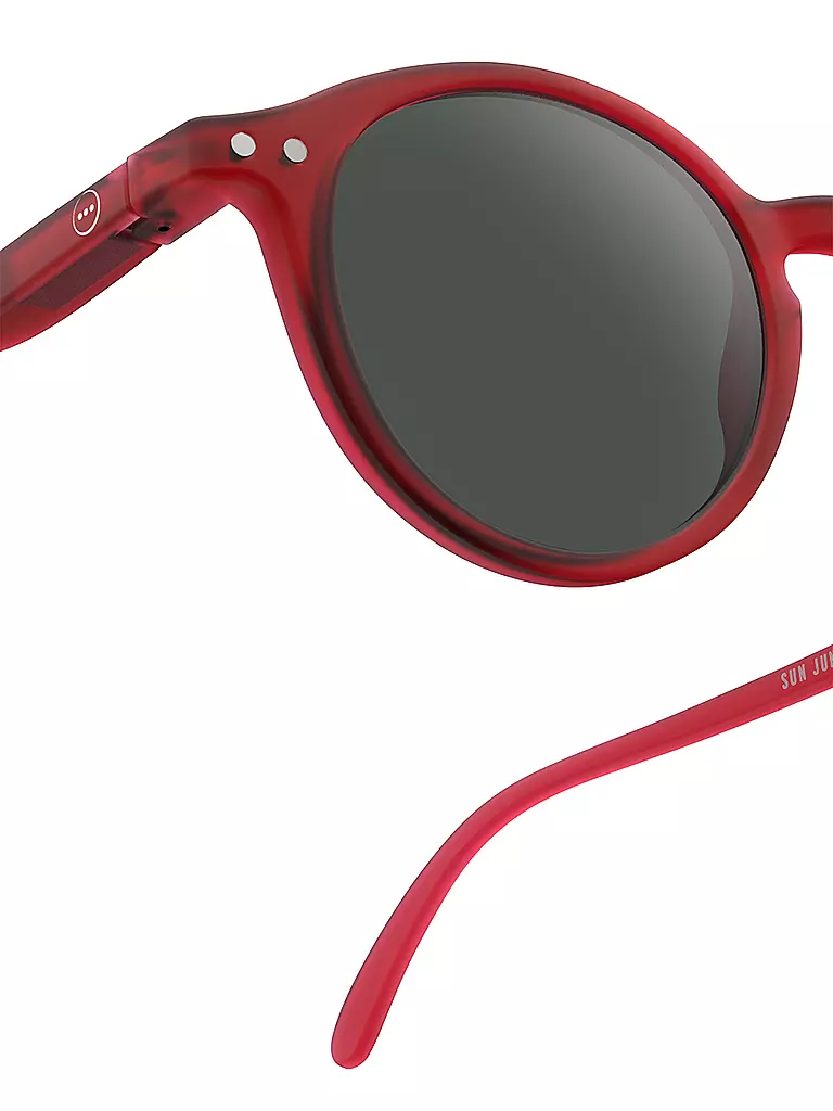 IZIPIZI | Kinder Sonnenbrille SUN JUNIOR 5-10 Jahre #D | rot