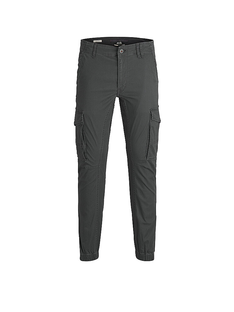 Cargohose JJIPAUL JJFLAKE grau 34/L32 herren
