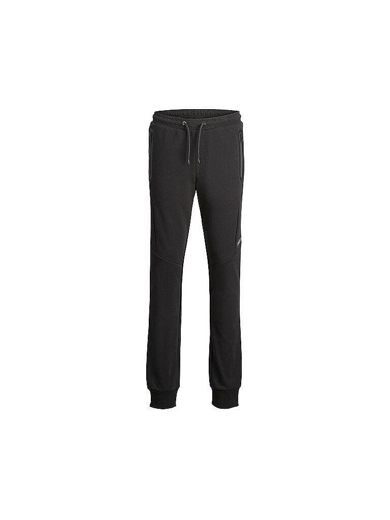 JACK & JONES Jungen Jogginghose JPSTWILL JJFUSION schwarz | 152