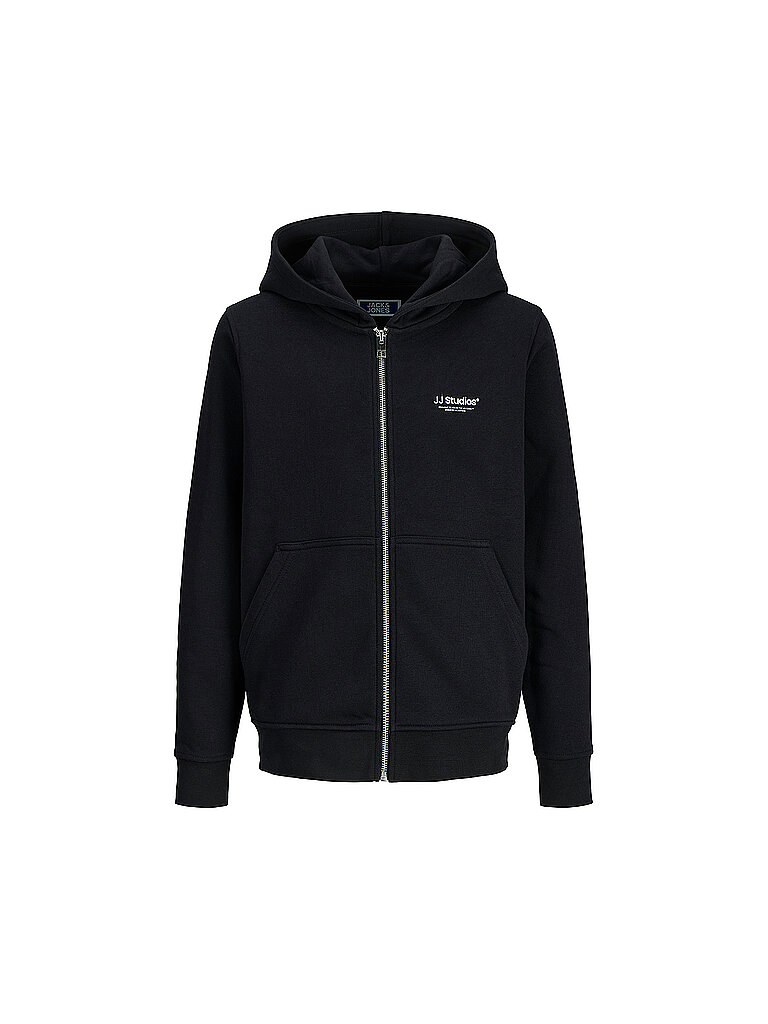 JACK & JONES Jungen Sweatjacke JJESOHO  schwarz | 140