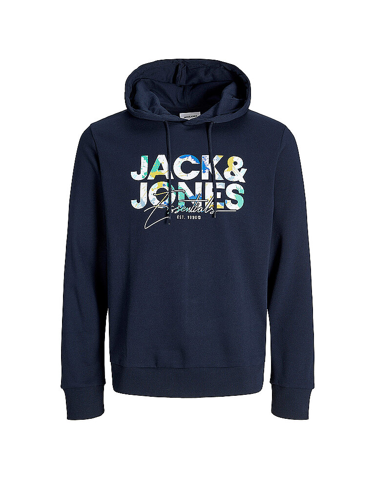 JACK & JONES Kapuzensweater - Hoodie JJGEPLAS  dunkelblau | S