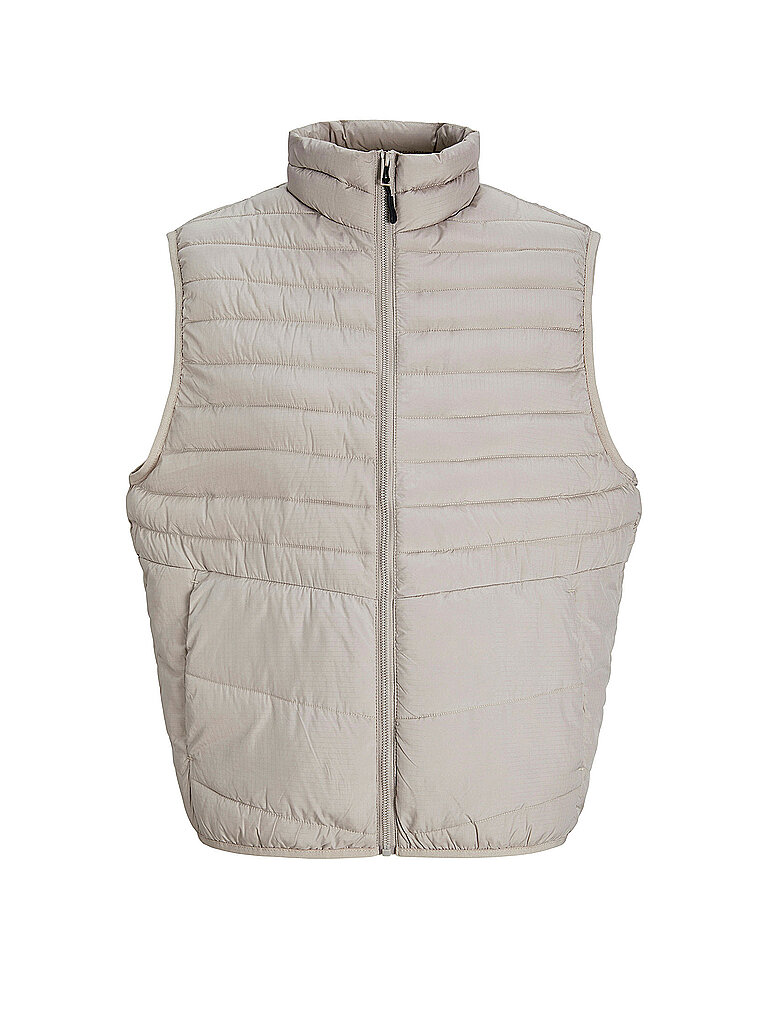 Steppgilet JJESTATE creme L herren