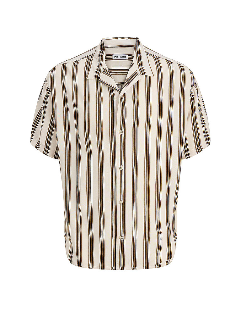 Hemd JJEJEFF beige M herren
