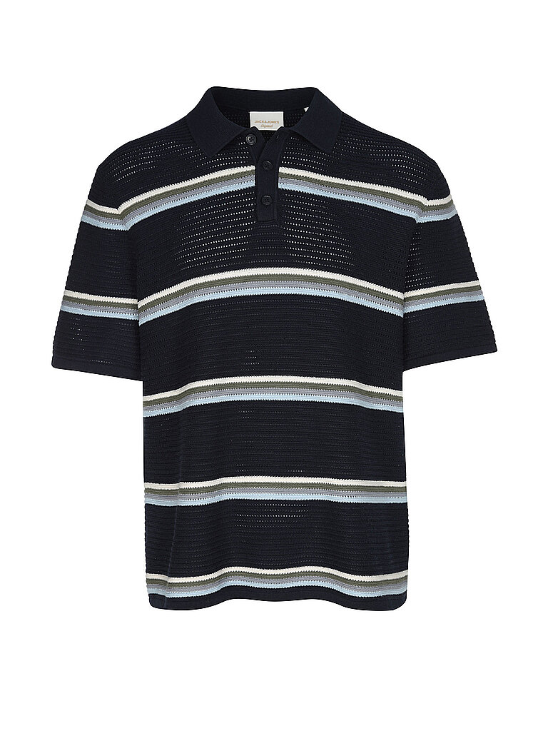 Poloshirt JORMAINE blau S herren