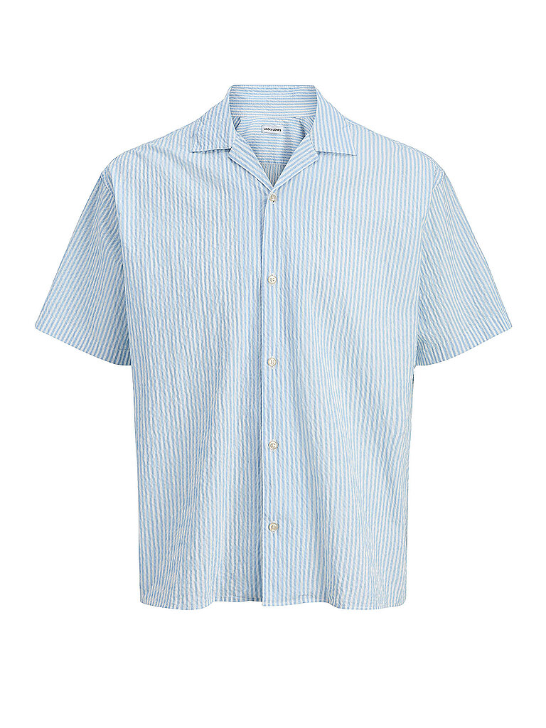 Hemd JJMILO hellblau L herren