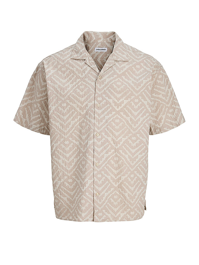 JACK & JONES Hemd JJMILO beige | S