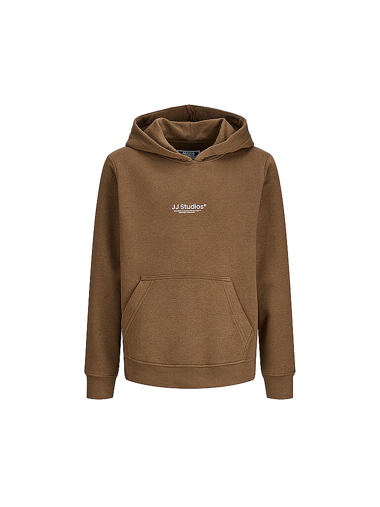 JACK & JONES Jungen Kapuzensweater - Hoodie  JJESOHO  braun | 140
