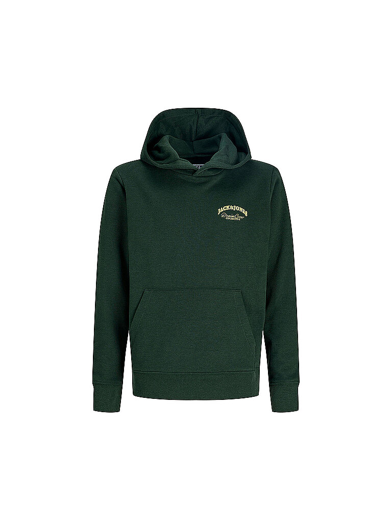 JACK & JONES Jungen Sweater JJEBRANDES dunkelgrün | 140