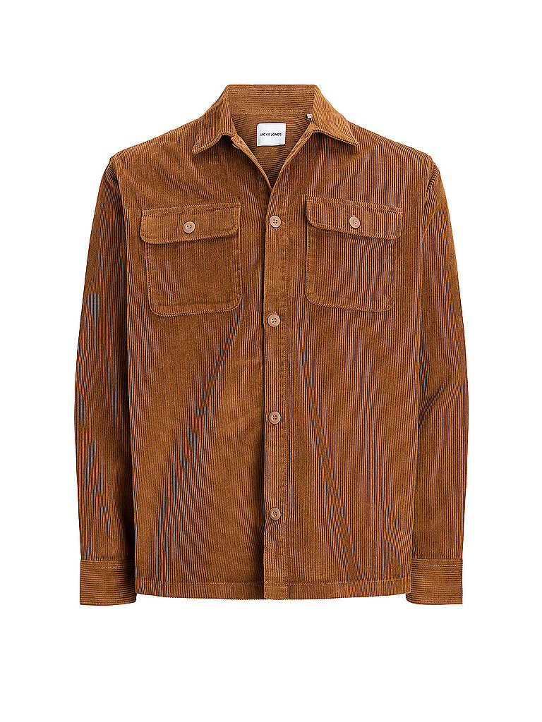 JACK & JONES Overshirt JJEREGENT braun | S