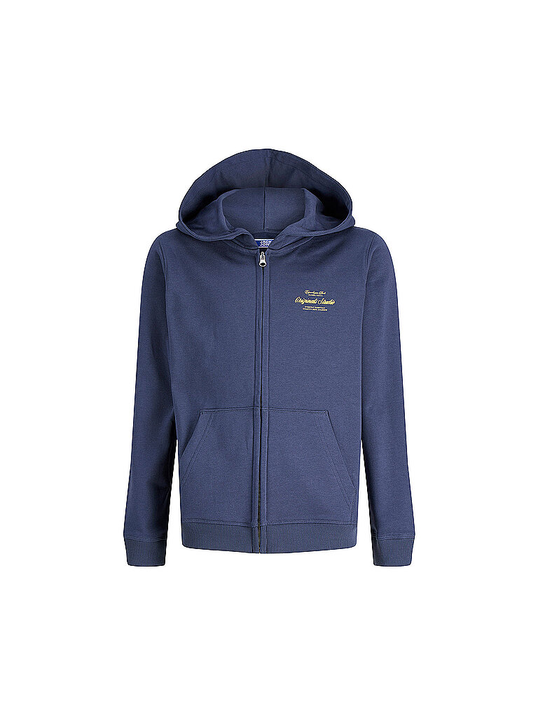 JACK & JONES Jungen Sweatjacke JORNORREBRO blau | 164