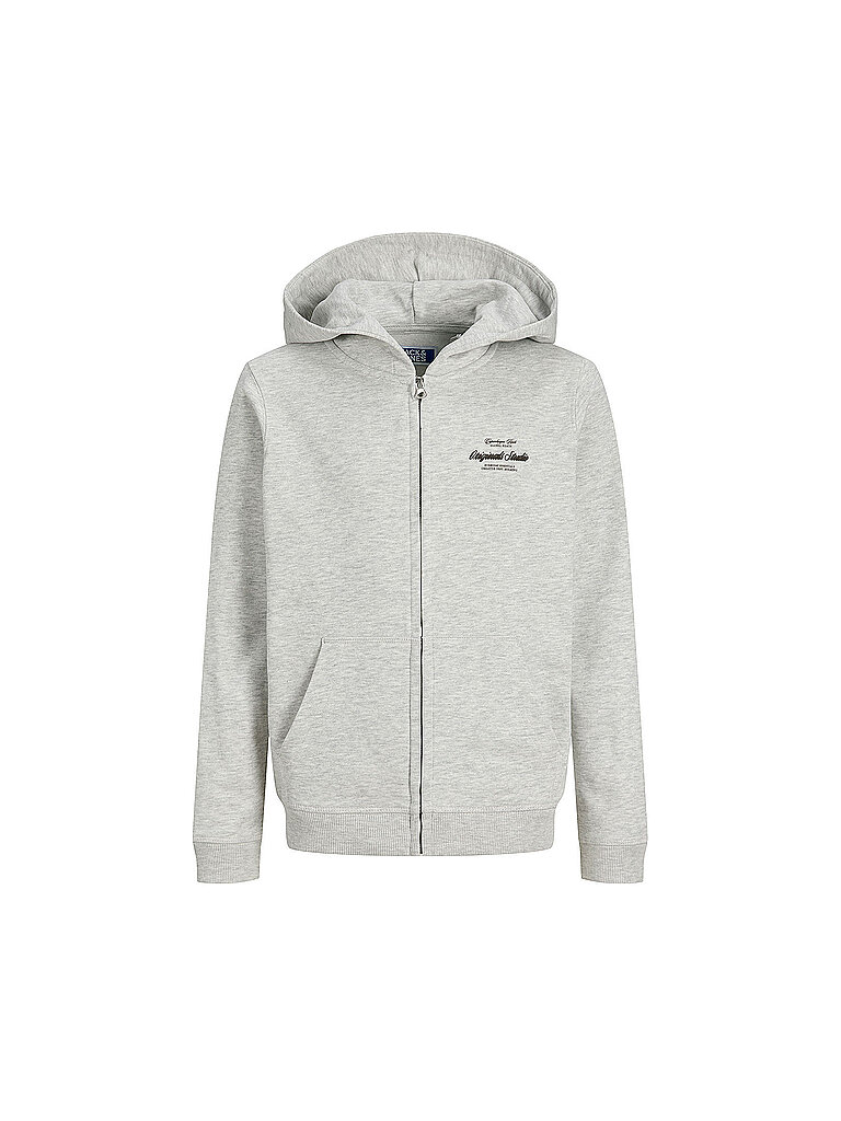 JACK & JONES Jungen Sweatjacke JORNORREBRO weiss | 152