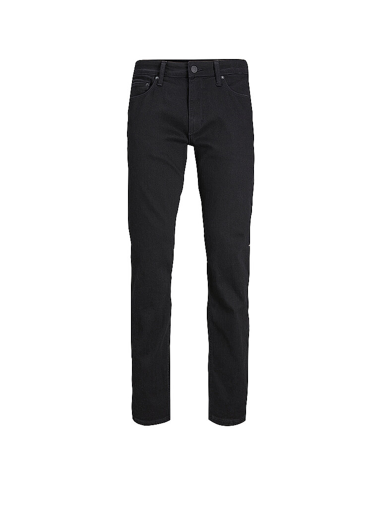 JACK & JONES Jeans Straight Fit JJICLARK JJEVAN  schwarz | 34/L34