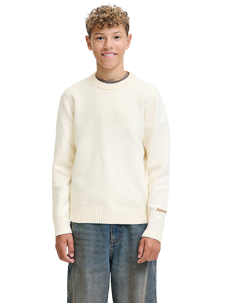 JACK & JONES Jungen Pullover JORNORREBRO  creme | 140