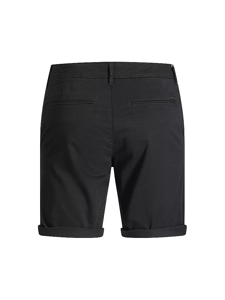 JACK & JONES | Chino Shorts Regular Fit JPSTBOWIE | schwarz