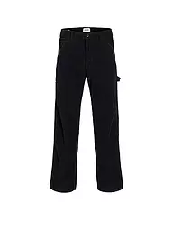 JACK & JONES | Cordhose Flared Fit JJSTEDDIE | schwarz