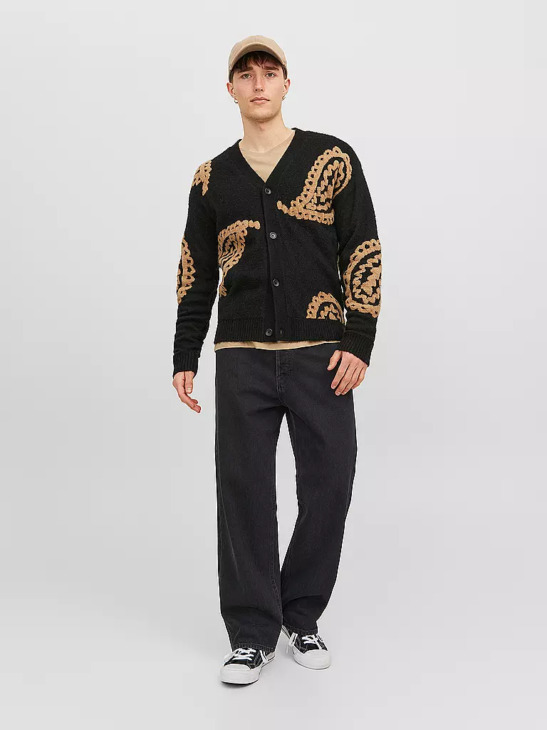 JACK & JONES | Jeans Baggy Fit JJIALEX JJORIGINAL | Schwarz