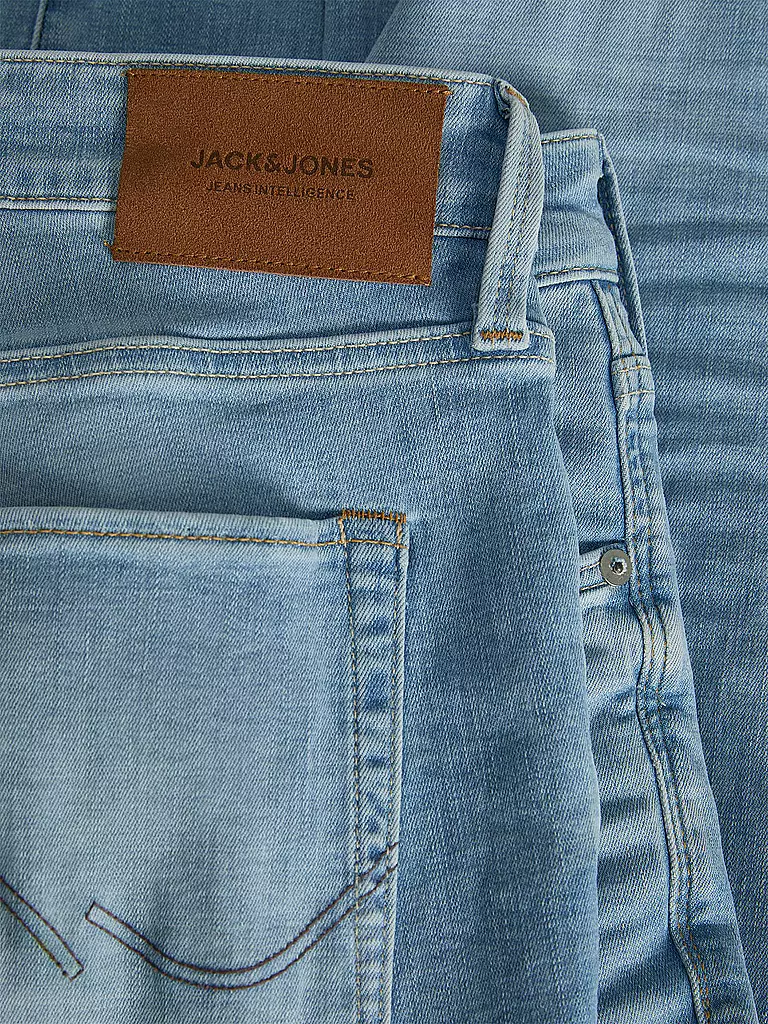 JACK & JONES | Jeans Slim Fit JJIGLENN JJICON | hellblau