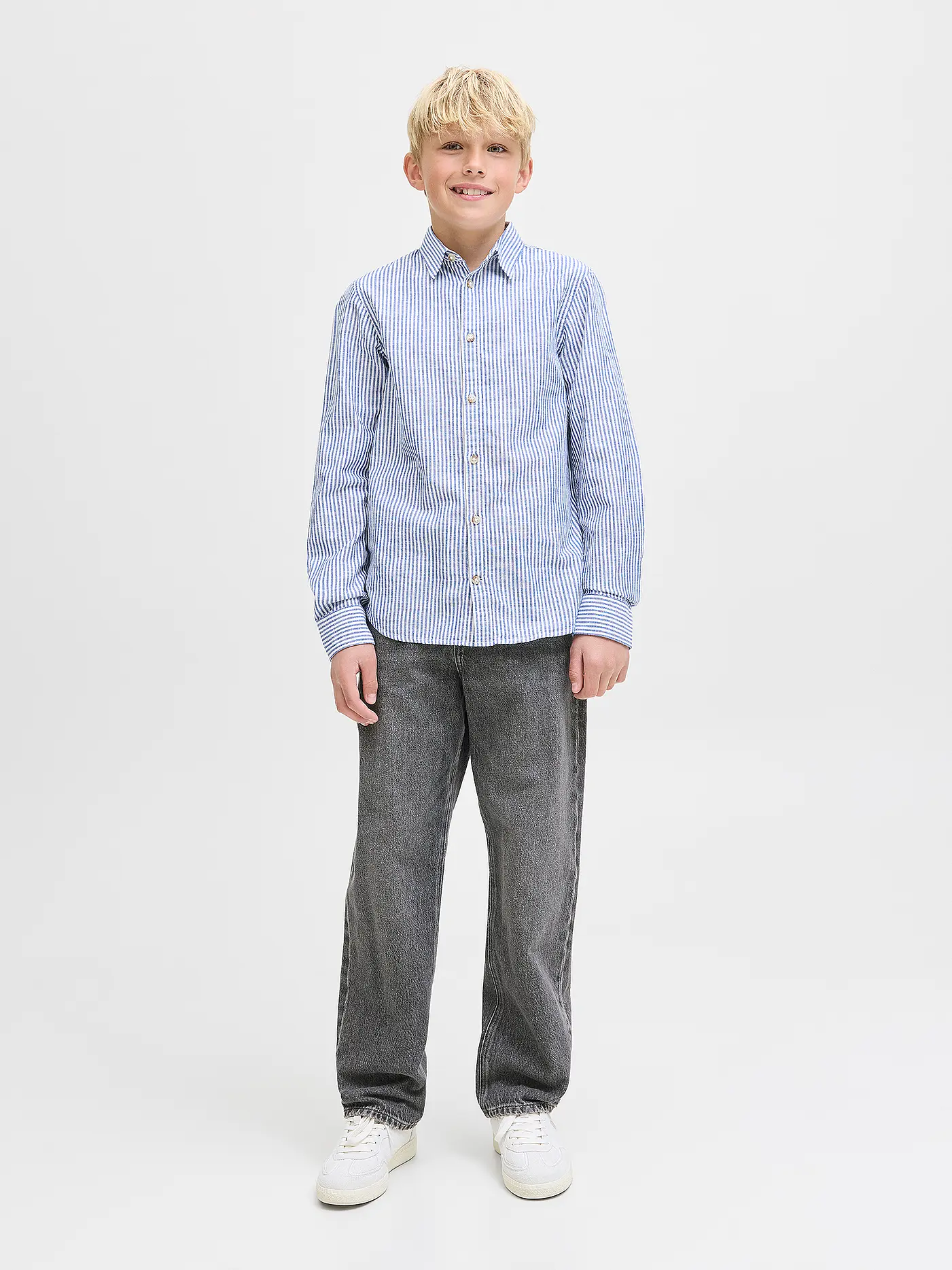 JACK & JONES | Jungen  Jeans Regular Fit JJICHRIS  | schwarz